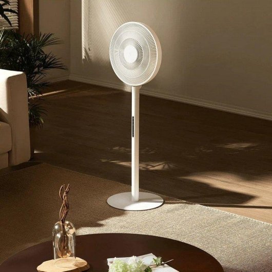 Ventoinha Xiaomi Mijia Smart Standing Fan Pro Slim EU ultrafina Wi-Fi 100 níveis