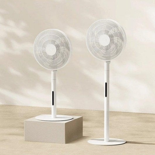 Ventoinha Xiaomi Mijia Smart Standing Fan Pro Slim EU ultrafina Wi-Fi 100 níveis