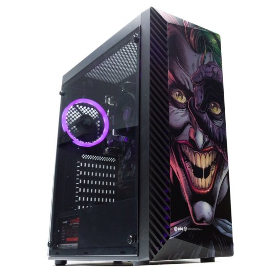 Torre PC Tempest Shade RGB Torre ATX Negra - Joker II Edition by PcCom