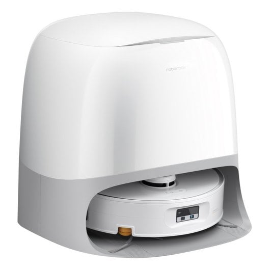 Saugroboter mit Wischfunktion Roborock Qrevo Curv 2 FlowX Mit Absaugstation Navigationsklasse KI 36.000 Pa Sprachsteuerung