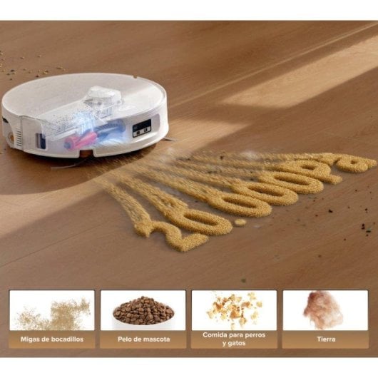 Robot Aspirapolvere e Lavapavimenti Roborock Qrevo Curv 2 FlowX Autosvuotamento Navigazione IA 36.000 Pa Controllo Vocale