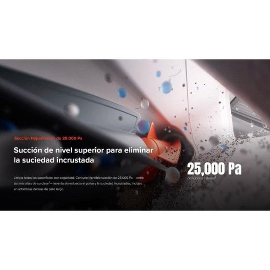 Robot Aspirador y Fregasuelos Roborock Qrevo Edge 2 Pro con Autovaciado Navegación LiDAR 25.000 Pa Control por Voz IA