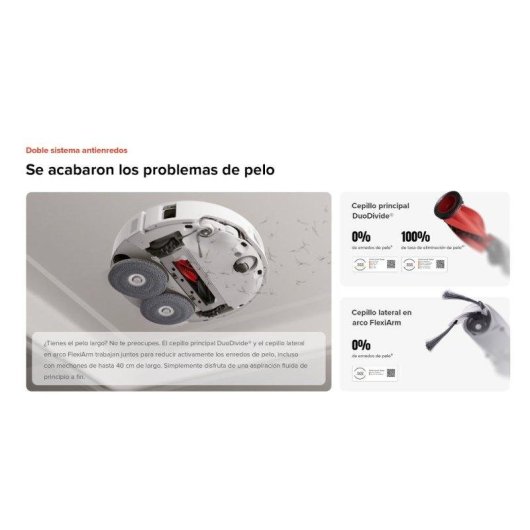 Robot Aspirador y Fregasuelos Roborock Qrevo Edge 2 Pro con Autovaciado Navegación LiDAR 25.000 Pa Control por Voz IA