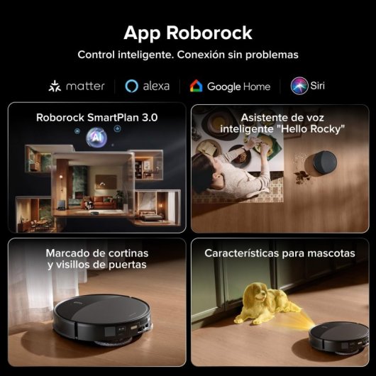 Aspirador Robô com Mopa Roborock Saros 20X Com Esvaziamento Automatico Navegação IA 36.000 Pa Controlo por Voz