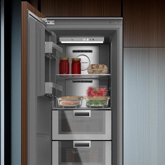 Einbaufrostschrank Cecotec Bolero CoolMarket UF BI-D 222 GREY E 222L Metal Cooling