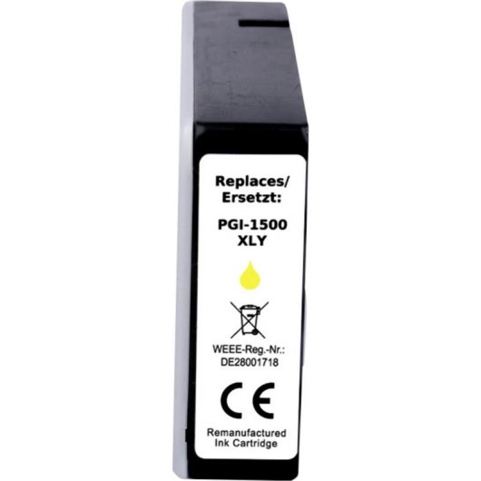 Cartouche d’encre Renkforce RF-6736472 XL jaune compatible Canon PGI-1500Y