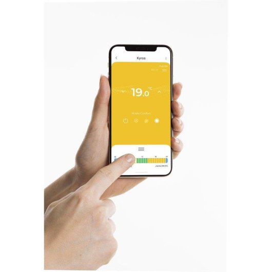 Radiador Eléctrico Rointe Kyros 1200W 8 Elementos Wifi Inteligencia Artificial