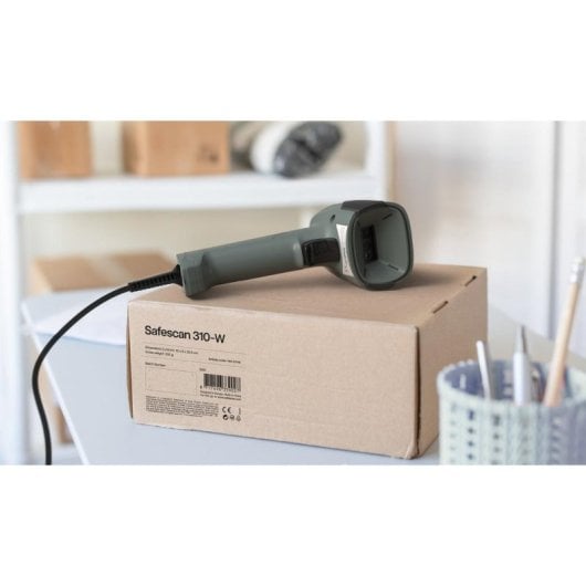 Lecteur de codes-barres Safescan 310-W 1D 2D USB IP54 robuste