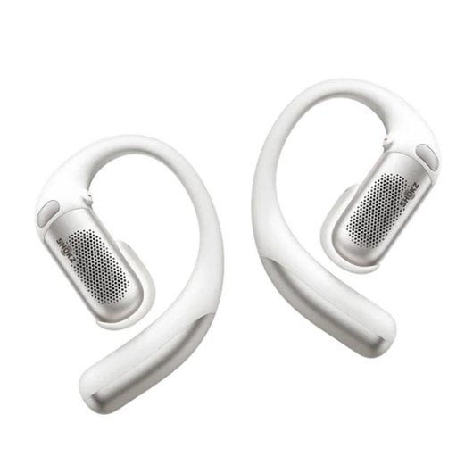 Auriculares Shokz OpenFit Pro inalámbricos Bluetooth con Cancelación de Ruido, Micrófono y sonido Dolby Atmos, blancos