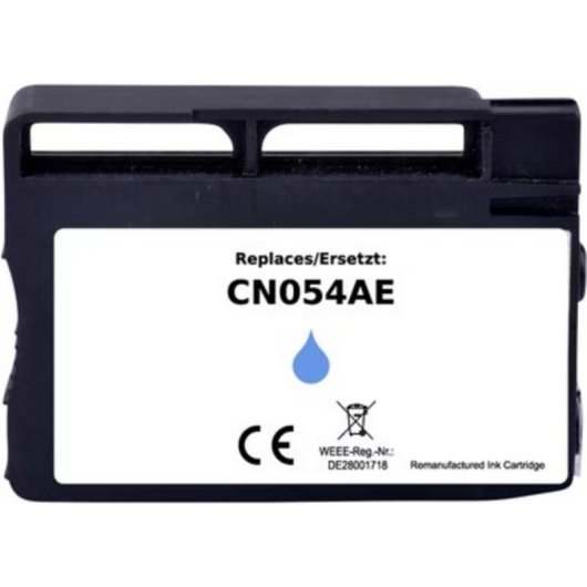 Cartouche d’encre XL Renkforce RF-6733176 Cyan compatible HP CN054AE