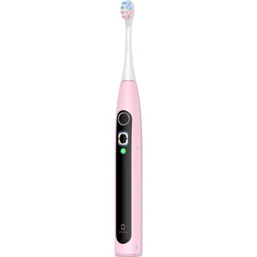 Cepillo dental eléctrico Clean Oclean X Kids Set sónico 79200 rpm rosa batería IPX7