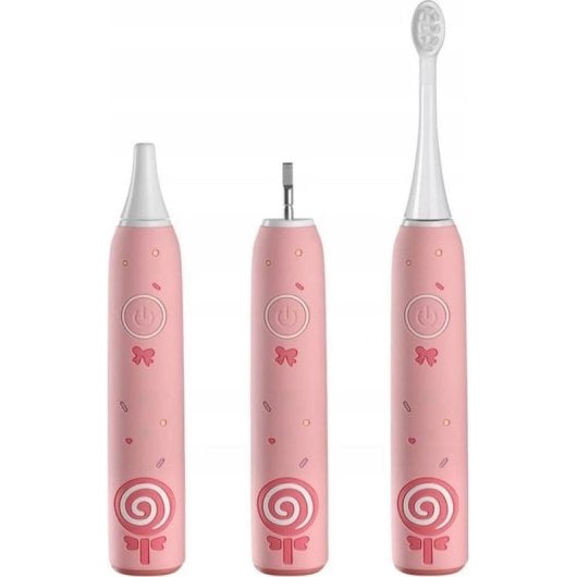 Elektrische Zahnbürste Concept ZK6010 Schall Pink USB Timer Kinder