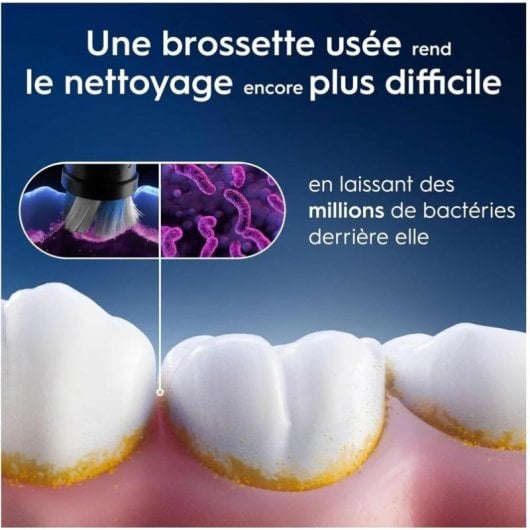 Testina Oral-B iO nera ricambio 4 pezzi morbida per adulti