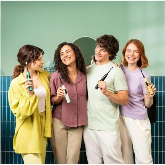 Cabeça de escova Beurer ClassicClean para Philips Sonicare média preta 4 unidades