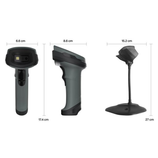 Lecteur de codes-barres Safescan 330-W portable 1D 2D IP54 USB