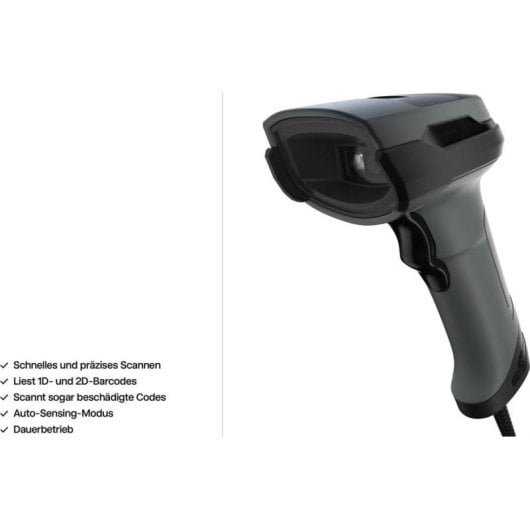 Lecteur de codes-barres Safescan 330-W portable 1D 2D IP54 USB