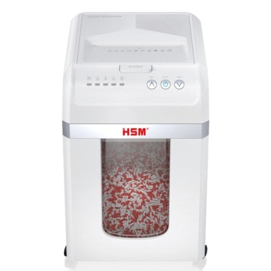 Destructeur de documents HSM shredstar Autofeed X300 coupe particules P-4 300 feuilles