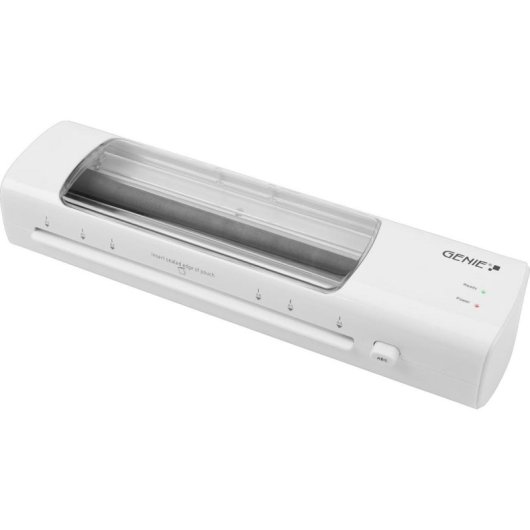 Laminatrice Genie LA 450 T A4 fenêtre LED ABS 230 mm 300 mm/min blanche