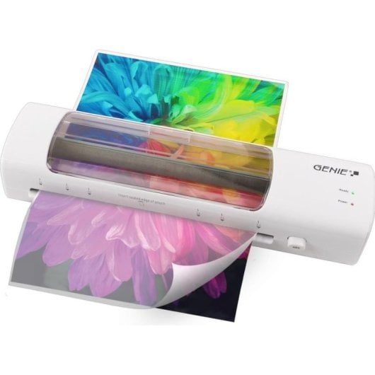 Laminatrice Genie LA 450 T A4 fenêtre LED ABS 230 mm 300 mm/min blanche