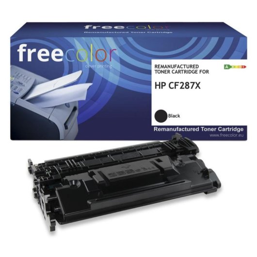 Cartuccia toner Freecolor K18726F7 nero XL compatibile HP CF287X 24000 pagine