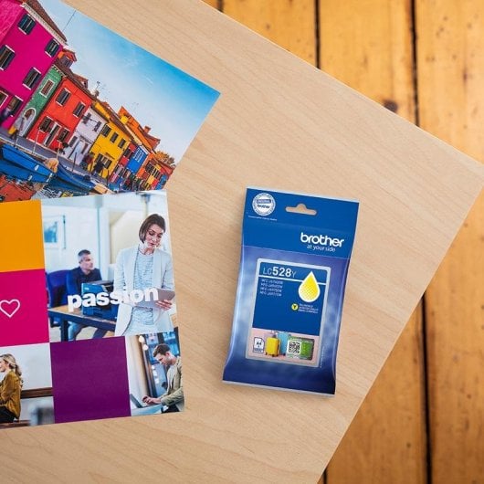 Cartouche d’encre Brother LC528Y Jaune haut rendement 5000 pages