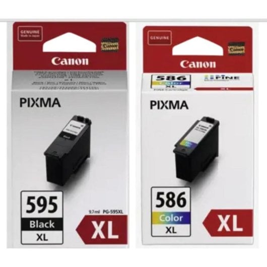 Cartucho de tinta Canon 7170C004 XL Negro y Color Pack con papel fotográfico
