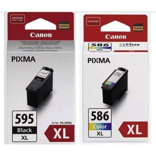 Cartucho de tinta Canon 7170C004 XL Negro y Color Pack con papel fotográfico