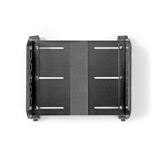 Nedis CSTD101BK Soporte CPU de Sobremesa con Ruedas para Mesa Ajustable Máx 25 kg