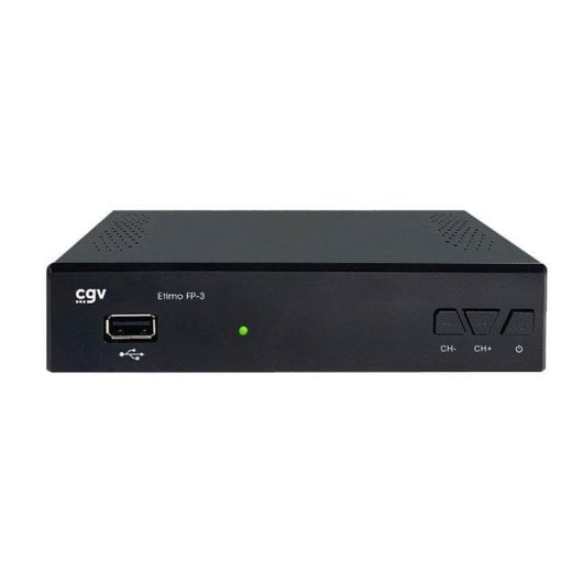 Récepteur TDT CGV Etimo FP-3 HD USB DVB-T2 H.265/HEVC 1080p