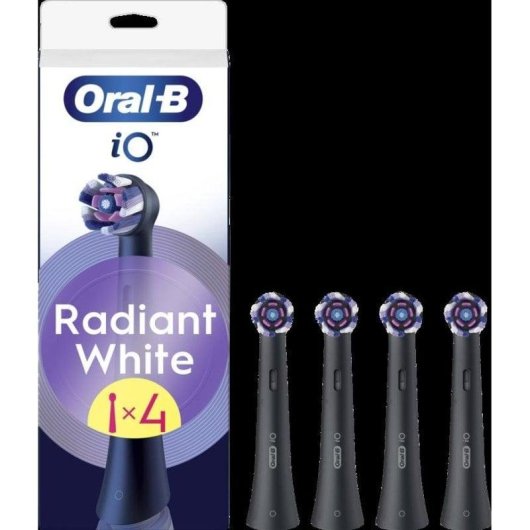 Recargas Escovas Dentes Oral-B iO RB WB-4 4 Unidades Clareamento Dental