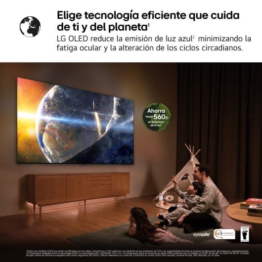 TV LG OLED OLED55C5 55" 4K UltraHD 120Hz Smart TV WebOS HDR10 Dolby Vision Atmos