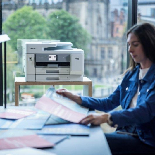 Impressora Jato de Tinta Wi-Fi Brother MFC-J6975DW A3 Multifunções