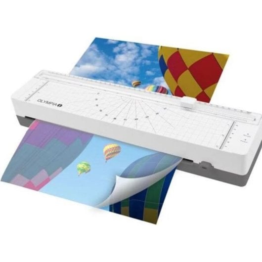 Laminatrice Olympia A 120 Combo avec massicot intégré A4 300 mm/min