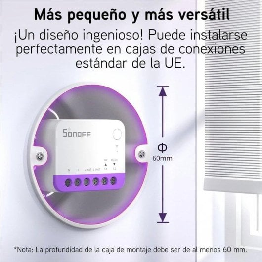 Interruptor Inteligente Sonoff MINI-RBS Wi-Fi Compatível Matter Alexa Google Home
