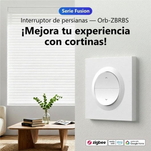Interruptor Inteligente Sonoff Orb-ZBRBS Zigbee Control Preciso Compatible Home Assistant y Apple Home