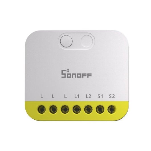 Interruptor Inteligente Sonoff MINI DUO-L Zigbee 2 Canais Compatível com Assistentes de Voz