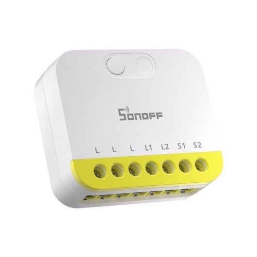Interruptor Inteligente Sonoff MINI DUO-L Zigbee 2 Canais Compatível com Assistentes de Voz