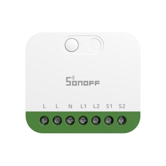 Interruptor Inteligente Sonoff MINI-2GS Wi-Fi Matter Compatível Apple Google Alexa 2 Canais
