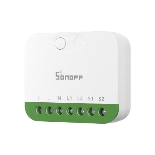 Interruptor Inteligente Sonoff MINI-2GS Wi-Fi Matter Compatível Apple Google Alexa 2 Canais