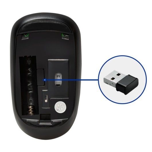 Tastiera UNYKAch Combo UK39 Wireless a membrana layout spagnolo con mouse ottico