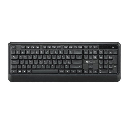 Teclado UNYKAch Combo UK39 Wireless membrana com rato óptico DPI ajustável