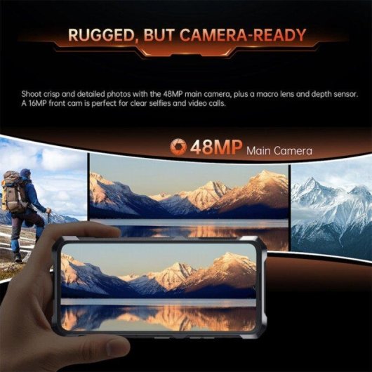 Cubot KingKong ES 3 4G 6GB 256GB 6.75" Schwarz