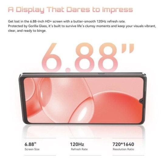 Cubot KingKong X100 5G 8GB 256GB 6.88" Nero