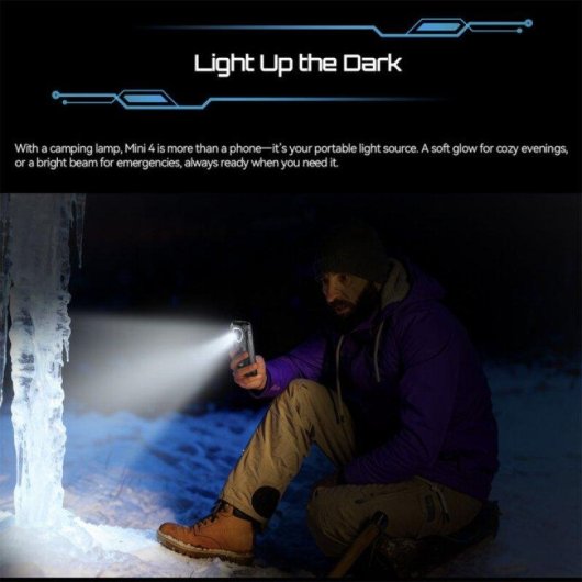 Cubot KingKong Mini 4 4G 6GB 128GB 4.7" Schwarz