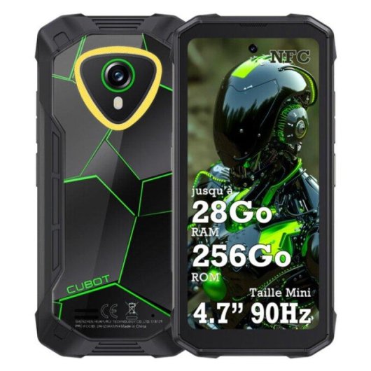Cubot KingKong Mini 4 4G 8GB 256GB 4.7" Verde