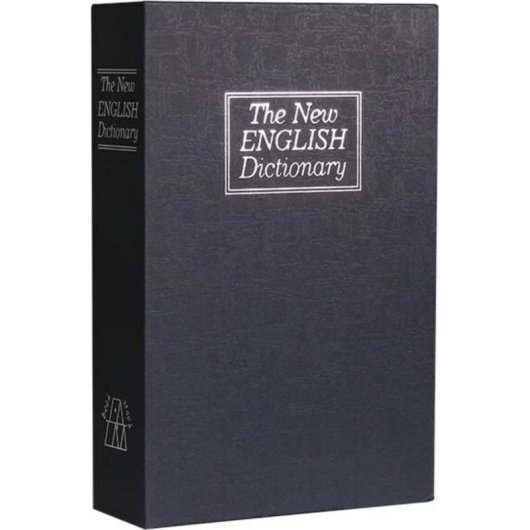 Caja fuerte libro Tracer BookSafe Pro combinación acero negro 18x11,5x5,5 cm