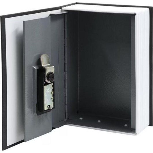 Caja fuerte libro Tracer BookSafe Pro combinación acero negro 18x11,5x5,5 cm
