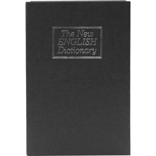 Caja fuerte libro Tracer BookSafe Pro combinación acero negro 18x11,5x5,5 cm