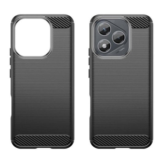 Coque pour mobile Max Power Digital Fibre de Carbone Antichoc Silicone Noir pour Honor 400 Lite