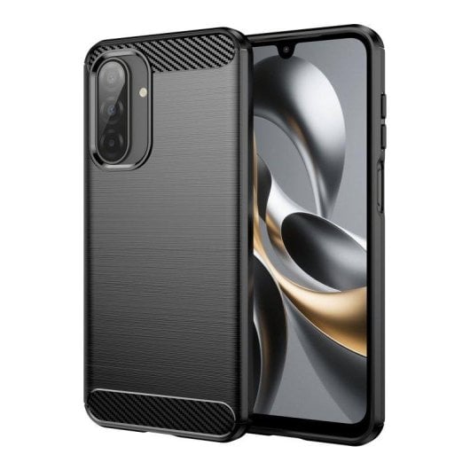 Capa Max Power Digital Samsung Galaxy A17 Fibra Carbono Antichoque Preta